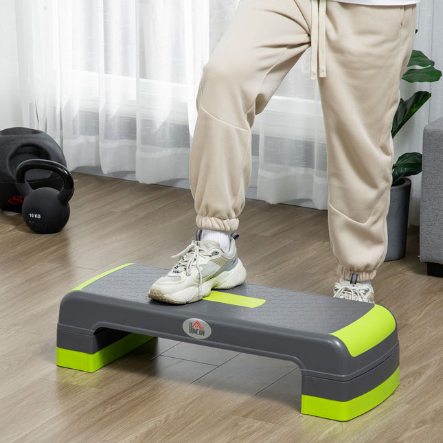 Height-adjustable Aerobic Stepper for effective training