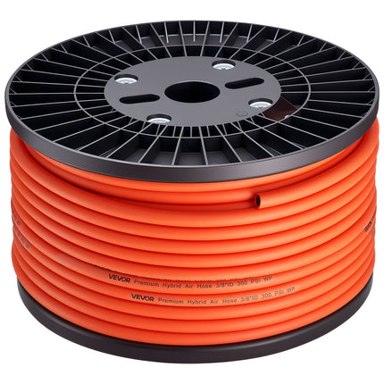 Air Compressor Hose, Hybrid 3/8 In x 250 Ft, 300 PSI, No Fittings