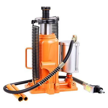 Air Hydraulic Bottle Jack, 20 Ton, 260-495 mm Lift