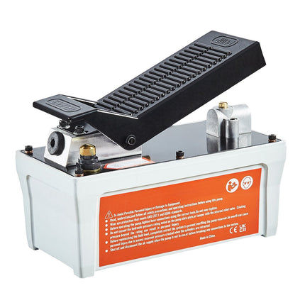 Air Hydraulic Foot Pump 10,000 PSI, 1.6L, 2m Hose