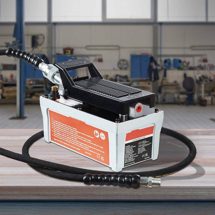 Air Hydraulic Foot Pump 10,000 PSI, 1.6L, 2m Hose