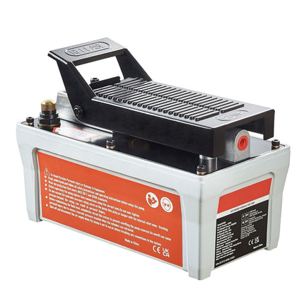 Air Hydraulic Foot Pump 10,000 PSI, 1.6L, 2m Hose