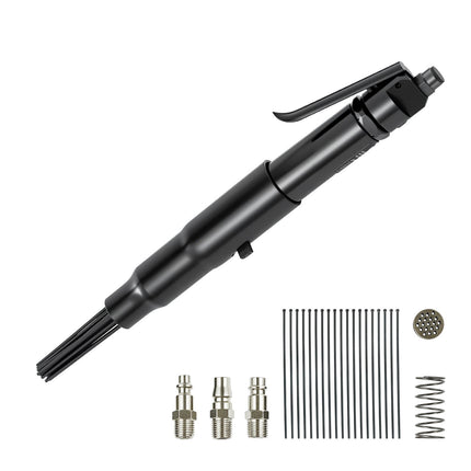 Air Needle Scaler, 3400 BPM, 3-Speed, 19 Needles