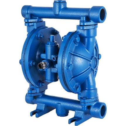 Air-Operated Double Diaphragm Pump, 1/2 in Ports, 3 GPM
