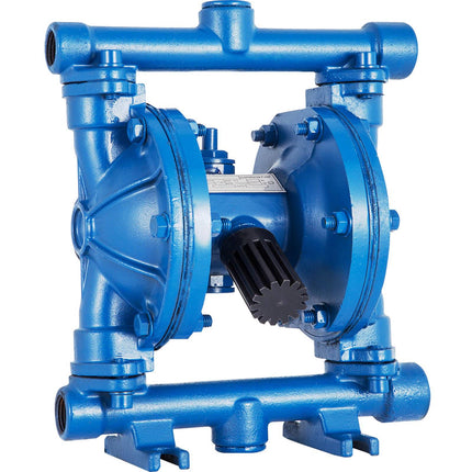 Air-Operated Double Diaphragm Pump, 1/2 in Ports, 3 GPM