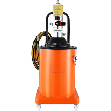 Air Operated Grease Pump, 5 Gallon, 13 Ft Hose; Grease Gun