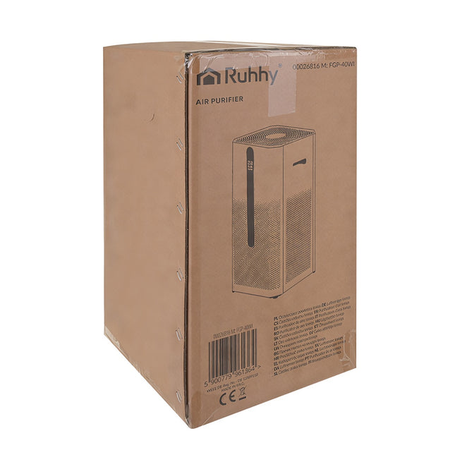 Air Purifier with HEPA H12, Ionization, WiFi Control