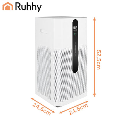 Air Purifier with HEPA H12, Ionization, WiFi Control