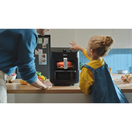 Airfryer 2 in 1 Combination with Oven 6.4 + 4.4 Liter
