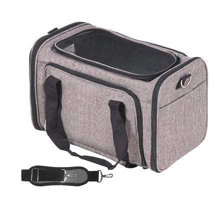 Airline-Approved Rolling Cat Carrier, Wheels, 25 lb