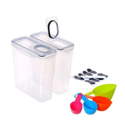 Airtight Food Storage Containers, 3.7L, 2 Pack