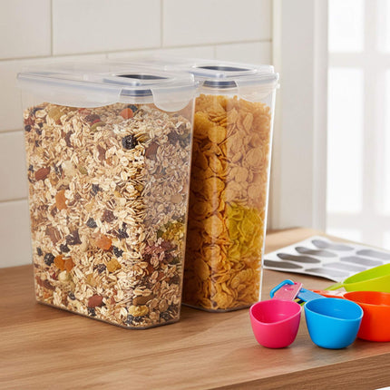 Airtight Food Storage Containers, 3.7L, 6-Pack