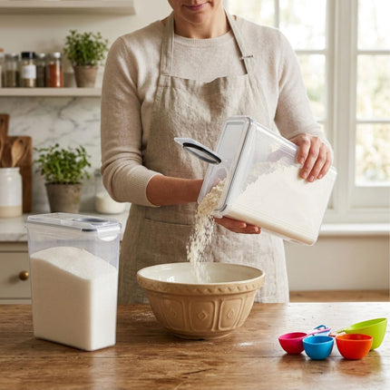 Airtight Food Storage Containers, 3.7L, 8-Pack
