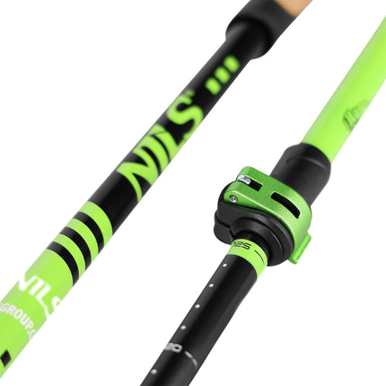 Aluminium Nordic Walking Poles, Adjustable Length