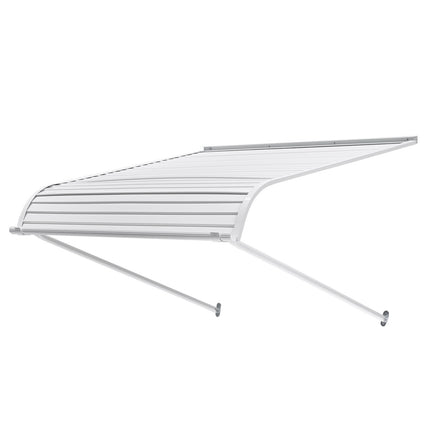 Aluminum Door Awning 40 x 42 In, Rain Sun Snow Shield
