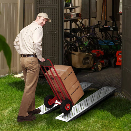 Aluminum Loading Ramps, 2-Pack, 880 lb, 47.2 in