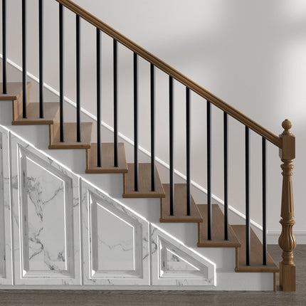 Aluminum Stair Balusters 101 Pack, 36 Inch, Matte Black