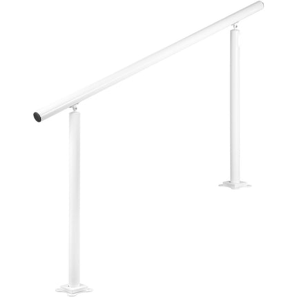 Aluminum Stair Handrail 60 In, Adjustable, 0-5 Steps