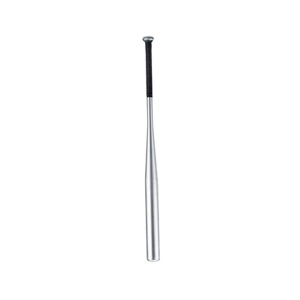 Aluminum baseball bat in silver