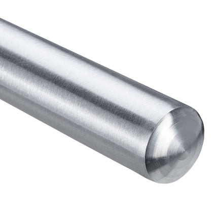 Aluminum baseball bat in silver