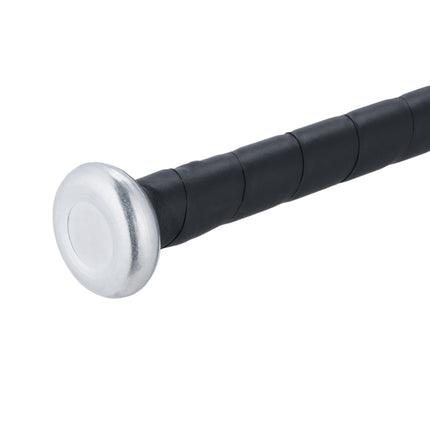 Aluminum baseball bat in silver