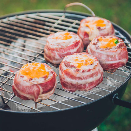 Aluminum grill tray, set of 25