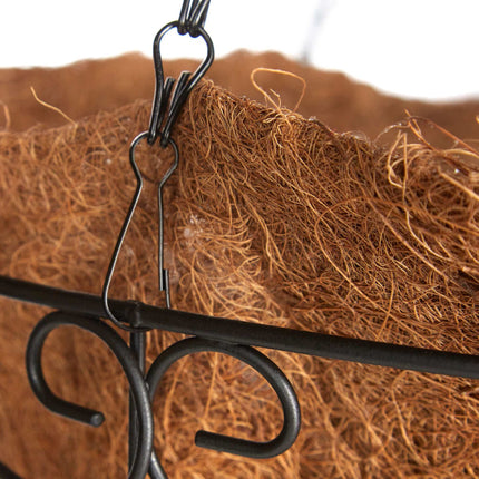 Ampel coconut fiber set of 3