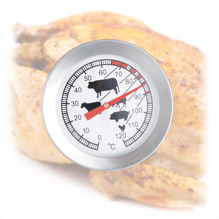 Analog meat thermometer
