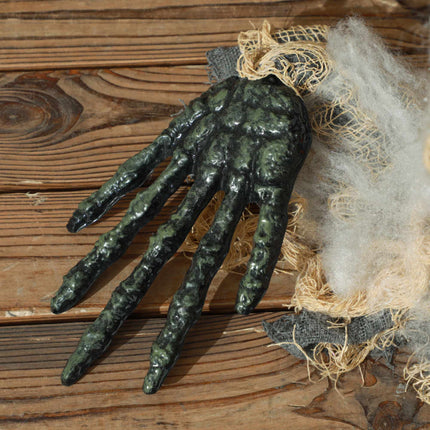 Animated Halloween Mummy with Glowing Eyes, 55x18x35 cm