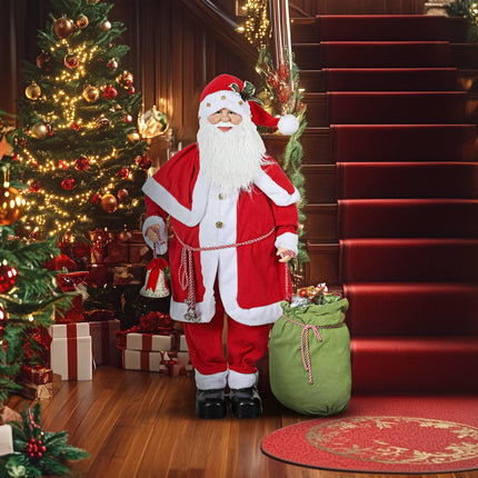 Animated Santa Claus with Music and Motion, Indoor Use