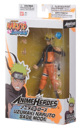 Anime Heroes Naruto Figure With Accessories, 16 Cm - Uzumaki Naruto Sage Mode