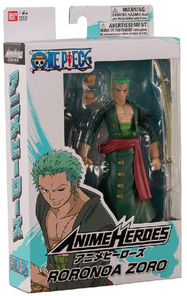 Anime Heroes Once Piece Figure With Accessories, 16 Cm - Roronoa Zoro