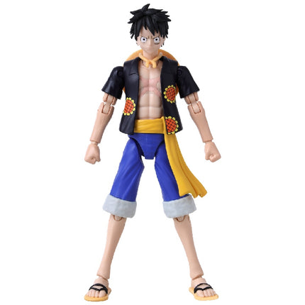 Anime Heroes One Piece Figure With Accessories, 16 Cm - Monkey D. Luffy (Dressrosa Version)