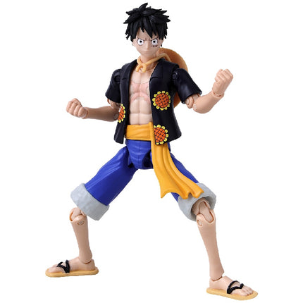 Anime Heroes One Piece Figure With Accessories, 16 Cm - Monkey D. Luffy (Dressrosa Version)