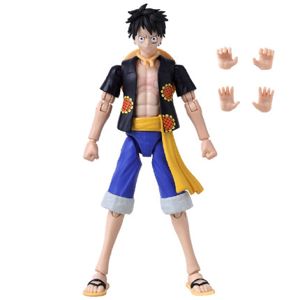 Anime Heroes One Piece Figure With Accessories, 16 Cm - Monkey D. Luffy (Dressrosa Version)