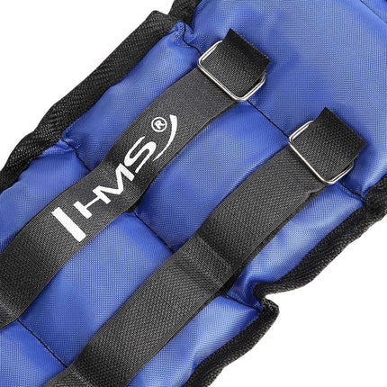 Ankle & Wrist Weights, 2 x 1.5 kg, Adjustable Fitness