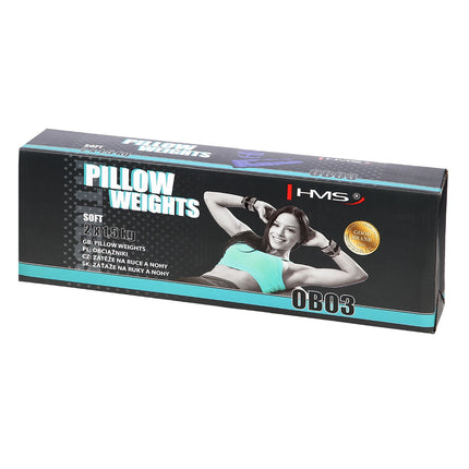 Ankle & Wrist Weights, 2 x 1.5 kg, Adjustable Fitness