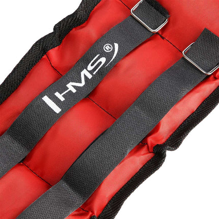 Ankle & Wrist Weights, Red, 2 x 1.5 kg