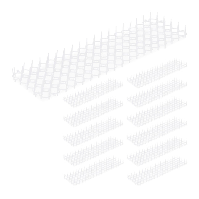 Anti Cat Spike Mats, Set of 12 – Garden Animal Deterrent