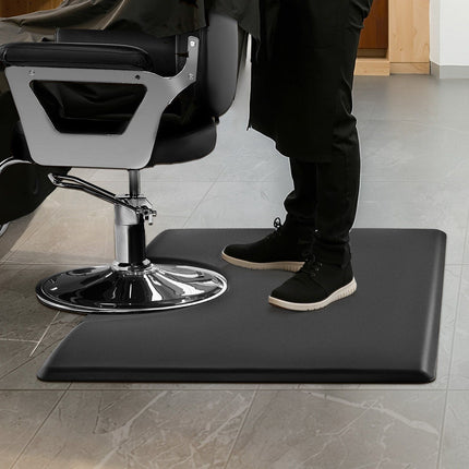 Anti-Fatigue Salon Chair Mat 60 x 36 in, 23mm, Chair Cutout