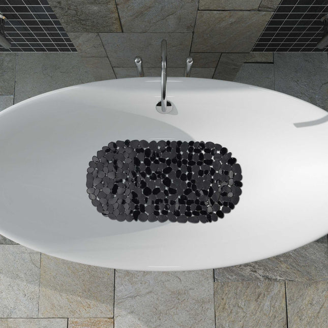 Antislip badmat met stenen design