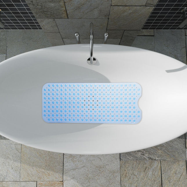 Anti-Slip Bathtub Mat with Massage Effect, Quick-Dry