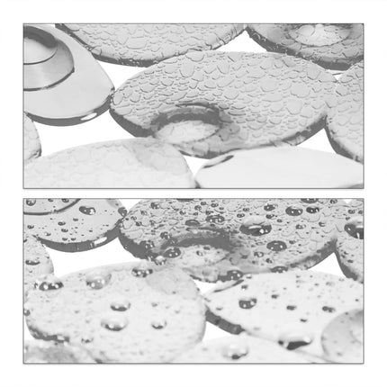 Anti-Slip Square Bathtub Mat with Suction Cups
