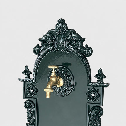Antique Green XL Wall Fountain – Cast Aluminium