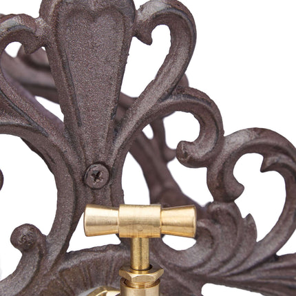 Antique Hose Reel with Faucet
