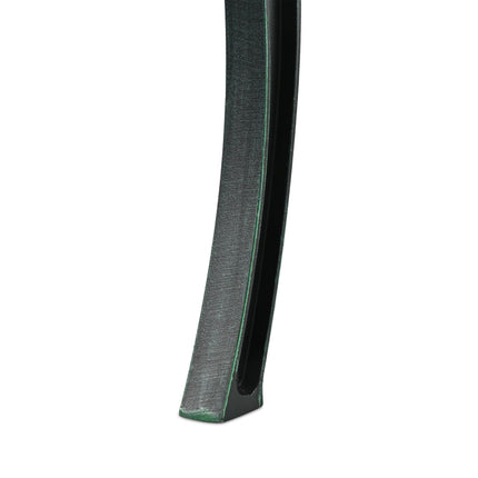 Antique Metal Garden Bench, Black & Green