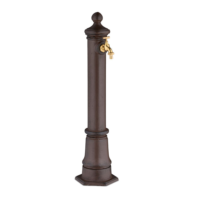 Antique Metal Garden Fountain with Tap, 80 cm