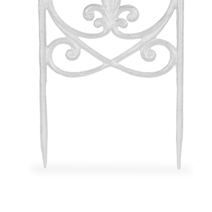 Antique Style Garden Fence Panels, 10-Piece Set