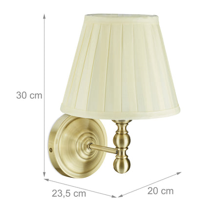 Antique Wall Lights, 2-Pack, Indoor Decorative Lighting