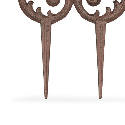 Antique bed rail set of 2